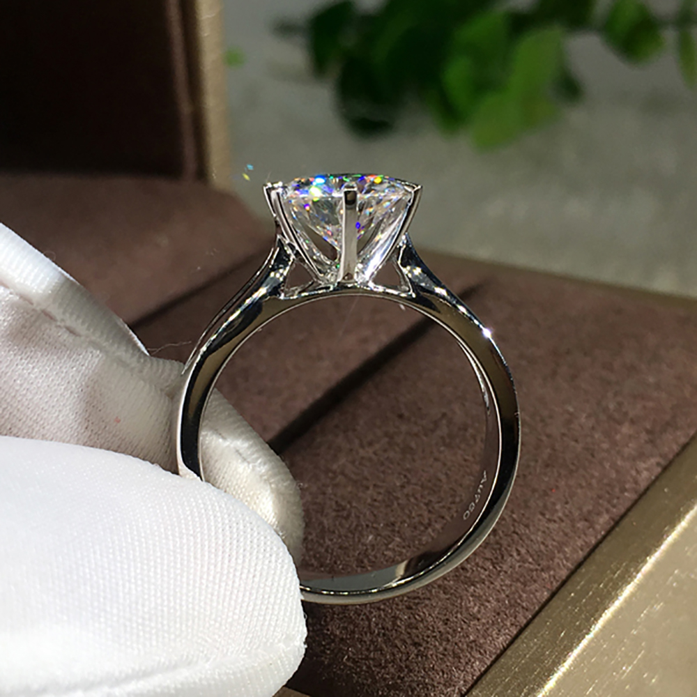Anello di fidanzamento per fes - Moissanite Engagement Ring 1 Carat recensione e prezzo