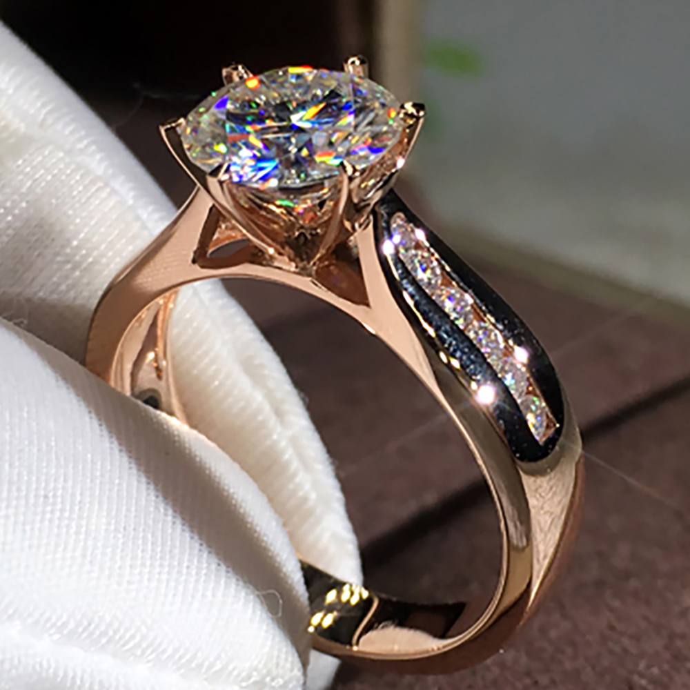 Anello di fidanzamento per fes - Moissanite Engagement Ring 1 Carat recensione e prezzo