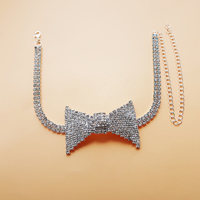 Squisito elegante strass fiocc - Body Jewelry recensione e prezzo