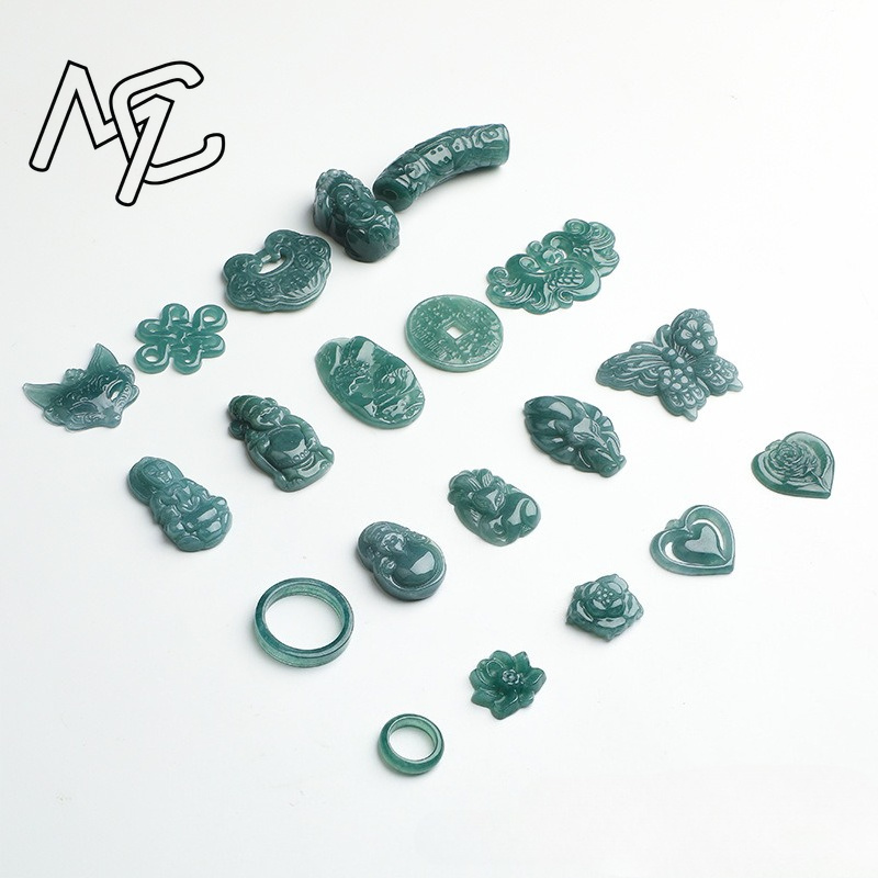 2 pezzi di giada naturale blu  - Bracelets recensione e prezzo