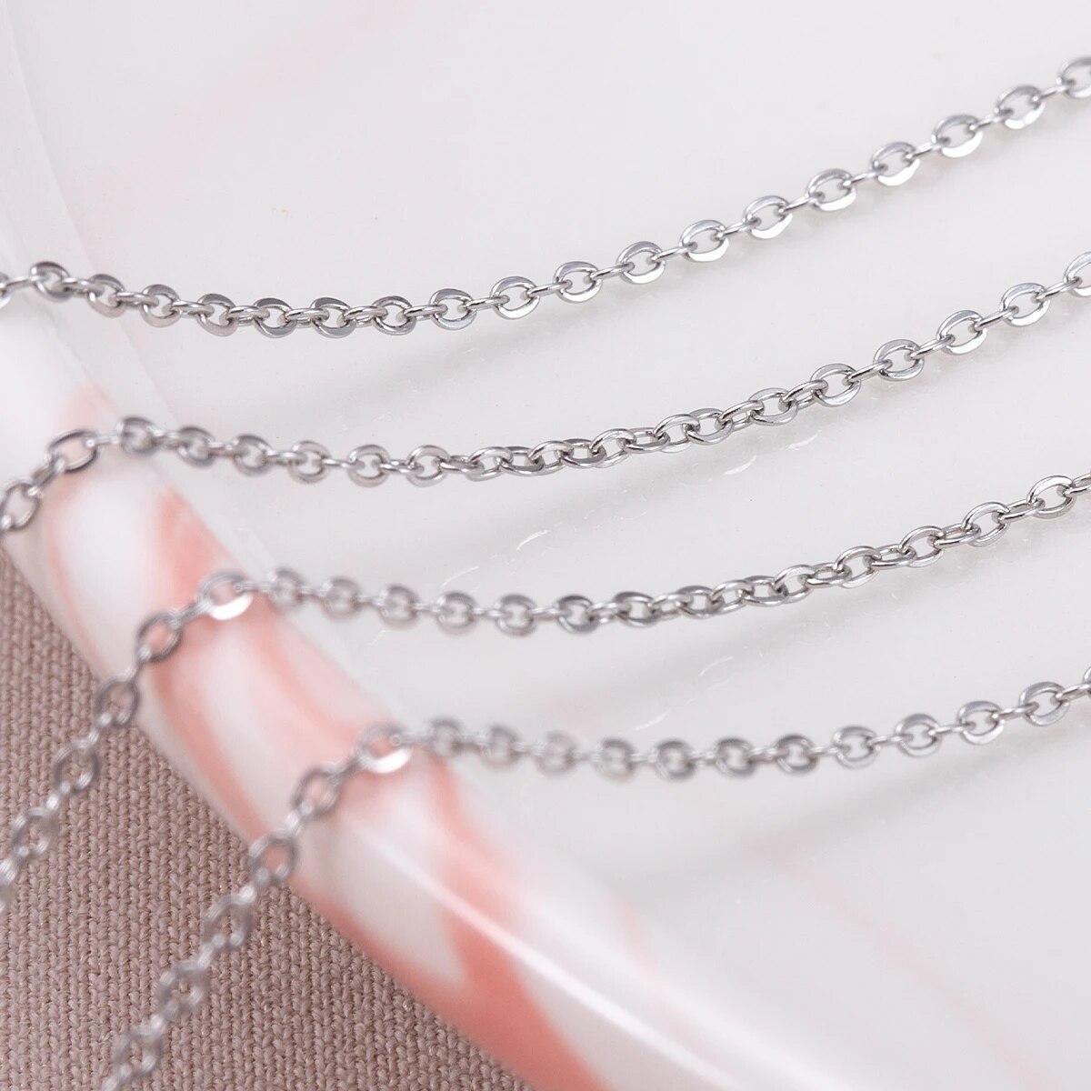 Catene sottili a forma di O in - Body Jewelry recensione e prezzo