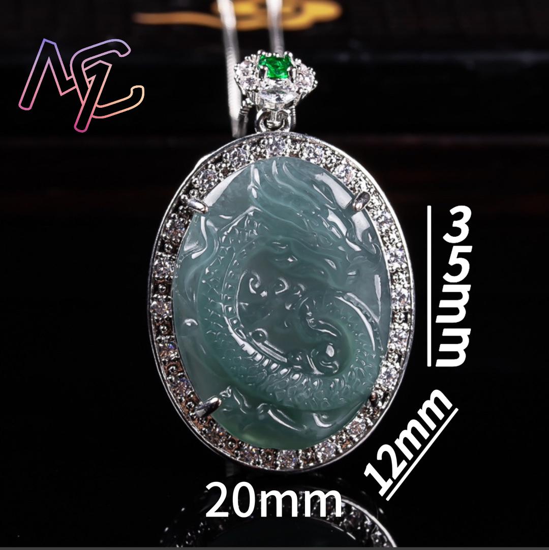 Collana con ciondolo drago di  - 925 Sterling Silver Chain Necklace Men recensione e prezzo